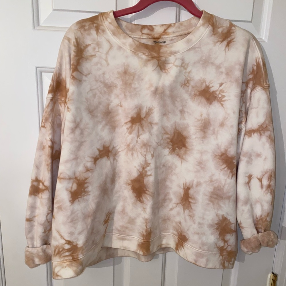 Tie dye crew neck